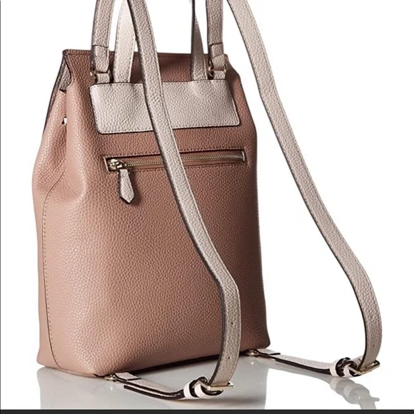 Leather Backpack Guess Book Bag Guess Bags Guess Varsity Pop Logo